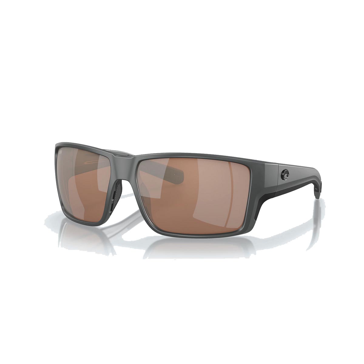 Costa Reefton PRO Sunglasses Polarized in Grey with Copper Silver Mirror 580G
